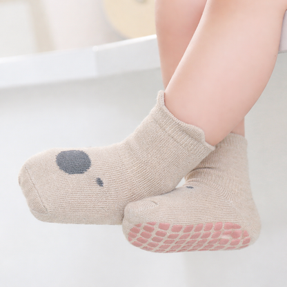 Baby Krabbelsocken mit Anti Rutsch Sohle